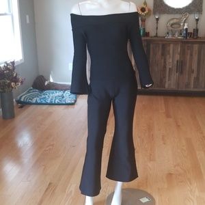 Dalia MacPhee off shoulder spilt sleeve ju…